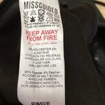 Missguided  Women's Black Spaghetti Straps Square Neck One Piece Bodysuit Size 4 Photo 4