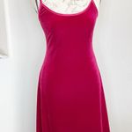 Vintage Y2k 90s Kathlin Argiro Atelier Dress Sz 4 Velvet Whimsigoth Vampy Goth Red Photo 11