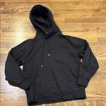 Athleta  Black Floral Hoodie, small Photo 0