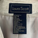 Laura Scott Laura Scott Tan button up blazer jacket women’s size 14 Photo 2
