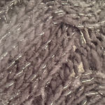 Steve Madden  Black sparkle asymmetrical cable knit turtleneck, poncho one size Photo 6