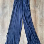 Athleta  Navy Sleeveless Wide Leg Jumpsuit Lounge Travel One Piece Size 8 Photo 1