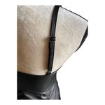 Wild Fable NWT- Stunning black faux leather dress, back zipper, adjustable straps, excellent condition, size small Photo 7