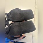 Cynthia Rowley  Ankle Wrap Block Heel Shoes Sandals Black Size 8 New Photo 4