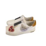 Karl Lagerfeld  Paris Graphic Slip on Sneakers White Size 8 M Photo 1