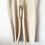 OAT | New York Jeans High Waist Wide Leg Crop Khaki Light Tan Raw Hem | 29, 8 Photo 4