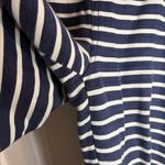 J.Crew  Factory Cotton Linen Sailor Nautical Stripe Pants Navy Blue White 6 Photo 4