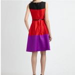 Kate Spade NWT Fit and Flare Colorblock Dress Sz 14 Zahara in play the wild card Photo 1
