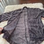 Wild Pearl Grey Meteor Dot Ikat Kimono Photo 1