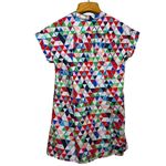 Saloni Ashley B Mini Dress in Multi Kaleidoscope Sz. 4 Photo 4