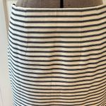 Loft  Black and White nautical stripe Pencil Mini Skirt Photo 5