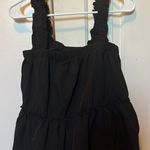 Boutique  Black Tank Top Blouse Lightweight Photo 0