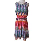Athleta  Ikat Martinique Dress sz s colorful Photo 4