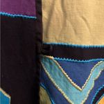 Fashion Bug Vintage  Size 2X Cotton Flax Blend Colorblock Geometric Blazer Jacket Photo 11