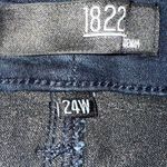 1822 Denim  Kim mid rise Deep Indigo Skinny Jeans size 24 Photo 4