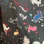 Target Erin Fetherston x Dress Black With Bunny-rabbit Print Size 13 Photo 3