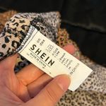 SheIn Cheetah Print Layered Ruffle Mini Dress Size Small Photo 4
