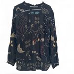 Johnny Was  Biya Picassa heavily embroidered blouse NWT RARE Photo 5