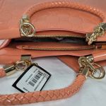 Bebe  Dana Monogram Top Handle Crossbody Braided Straps NWT NEW Photo 2