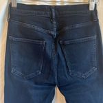 AGOLDE Sophie High Rise Stretch Skinny Dark Black/Blue Wash Photo 4