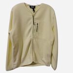Rains Mid Layer Fleece Jacket Full Zip Yellow sz Small Oversized Unisex‎ NWT Photo 5
