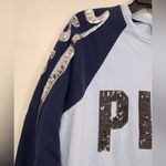 PINK - Victoria's Secret  Soft Blue Tee Photo 4