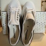 Superga  Classic White Sneakers with Black Stripes Photo 3