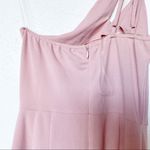 FAVLUX  Fashion Pink One Shoulder Jumpsuit Size Medium Photo 7