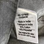 Mountain Khakis Sleeveless Top Embroidered Scoop Neck Back Cut Out Gray Small Photo 2