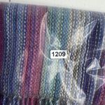 RARE Vtg. Allpaka 100% Alpaca Wool Pastel Rainbow Striped Scarf Made in Bolivia Purple Photo 6