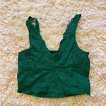 Aerie  Green Lace Women's Top Photo 1