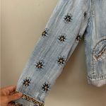 Driftwood  Women's Light Blue Embroidered Jacket Photo 4