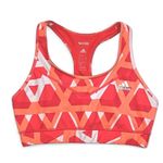 Adidas Coral Climalite Techfit Athletic Bra Size Medium Photo 11