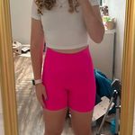 Zyia Pink Biker Shorts Photo 0