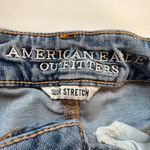 American Eagle  Super Super Stretch Hi-Rise Shortie Jean Shorts Women's Size 4 Photo 2