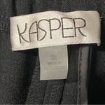 Kasper  Pants Women Size 3X Black Elastic Waist Straight Leg Loose Pull On Slacks Photo 1