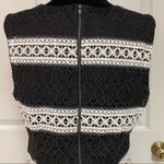 Cato Black/white stripe lace dress. lined Size 14 Photo 4