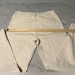 J. Jill Cream Straight Leg Jeans Timeless Design modern slim boot cut Size 10 Photo 5