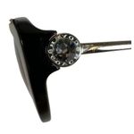 Coach  HC8253B Black Plastic Frame Rhinestone Embellished Sunglasses Photo 5