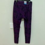 Columbia  Weekend Adventure Norwood 7/8 Leggings Purple Black Aztec Print Small Photo 5
