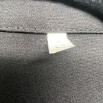 Women's Button Front 3/4 Sleeve Shirt Dress Size Small Side Pockets Lightweight Black Photo 1