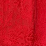Moulinette Soeurs  Red Textured Sleeveless Dress Photo 1