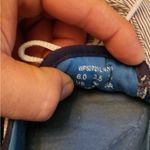 Keds  canvas slip on shoes grey and blue size womens 6 Photo 5