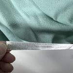 Urban Outfitters  women's Size small Aqua Blue v-neck oversized crop pullover top Photo 6