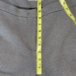 Max Mara Weekend Black Houndstooth Print Mid-rise Straight Leg Pants Photo 9