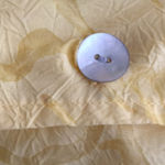 FINAL MARKDOWN Denim and company tone on tone blouse small Yellow Photo 6