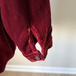 Natural Life  Laid Back Velvet Button Down Top Photo 8