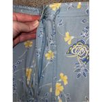 Emma James Women’s Cottage Flowers & Butterflies Blue/yellow Maxi Skirt 16P Photo 3