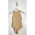 SKIMS Fits Everybody High Neck Bodysuit in Clay Size Small Photo 6