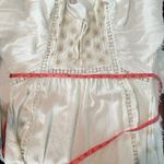 Free People Charlotte Tunic Top Dress Embroidered Feminine Boho Ivory Small Photo 10